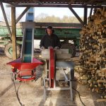 Herstellung Brennholz